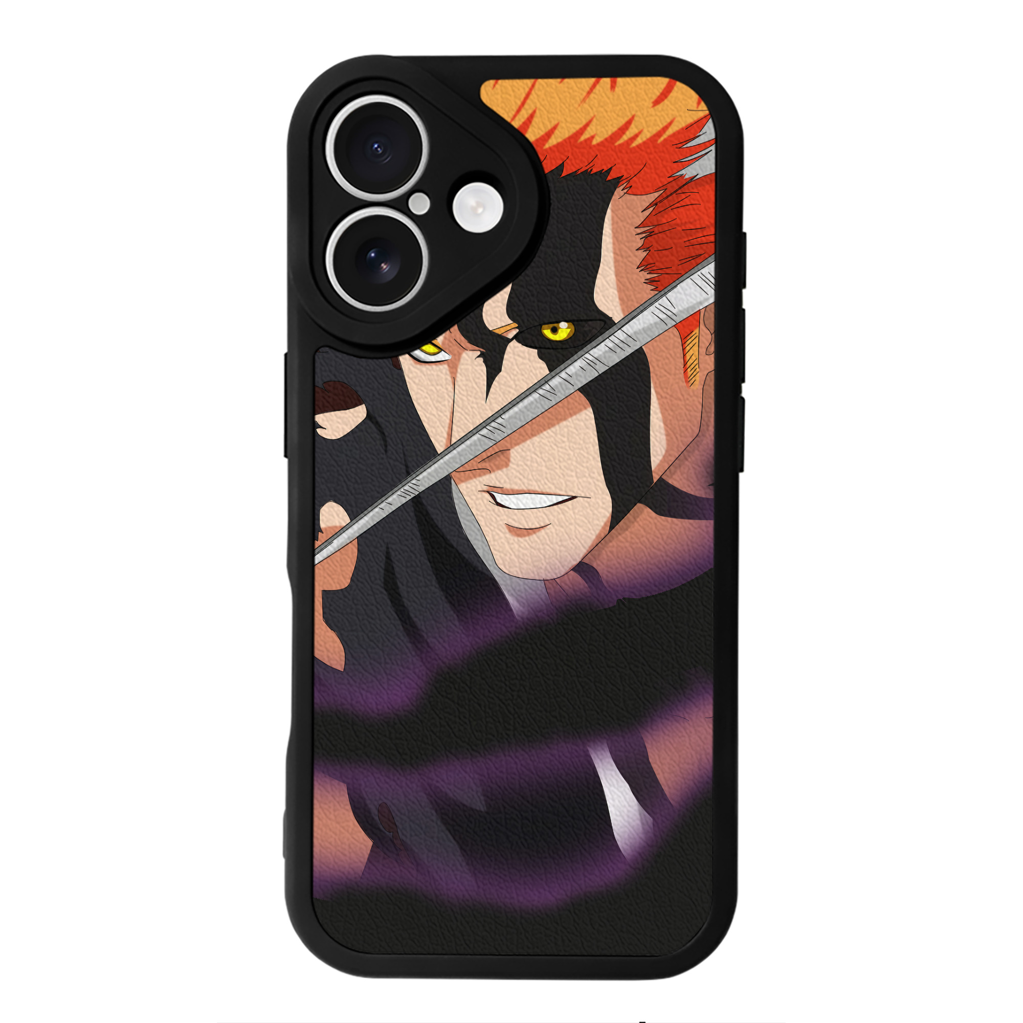 （画像用） ブリーチ BLEACH 【iPhone 16シリーズ対応】シリコンスマホケース（レザー調） 材質：シリコン